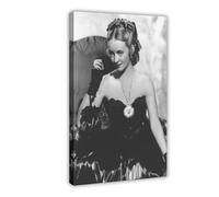 Bette Davis Poster Canvas Poster Bedroom Decor Landscape Office Room Decor Gift 24x36inch(60x90cm)