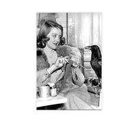 Bette Davis Poster Canvas Poster Bedroom Decor Landscape Office Room Decor Gift 24x36inch(60x90cm)