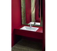 Bette Inset Basin without tap holes Loft 800x495x80mm Edelweiss A230-004