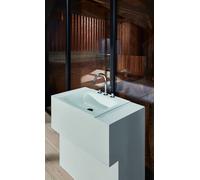 Bette Inset Basin without tap holes Lux 600x495x10mm Silver A160-410