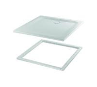 Bette Rectangular Shower Tray Ultra With AntiSlip Pro 850x850x25mm White