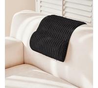 BETTELOOM Headrest and Support Pillow,Recliner Pillow for Neck, Head, or Foot for Office or Massage Chairs, Neck Pain Relief and Cervical Support. Nonslip, Removable Cover (Black, 5.5" Wx13 Lx3 H)