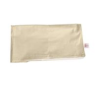 Bettenhaus Sachse Pillow Cover / Ticking to Fill Yourself, German Quality Fine - Colour 02 Cream, 40 x 80 cm