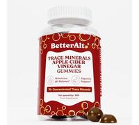 Better Alt Apple Cider Vinegar Gummies with Trace Minerals - 1000mg ACV + Cinnamon & Fenugreek | 75+ Minerals | Vegan, No Added Sugar | Digestive & Daily Wellness Support | 30 Gummies