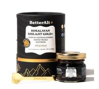 Better Alt Pure Himalayan Shilajit Gold+(30gm)|Boosts Strength|16,000 ft Sourced Blend with Ashwagandha, Safed Musli,Gokshura|Shilajit Gold for Men & Women