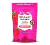 Better Alt SHE-Lajit Gummies for Women |Himalayan Shilajit, Shatavari, Saffron |OBGYN Recommended |Shilajit for Women for Energy & Hormone Balance |Strawberry Flavor|60 Gummies