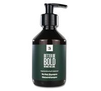 BETTER BE BOLD Nourishing Bald Shampoo (0-6 mm) | Cleans Effectively | pH Balanced | Moisturising | Skin Soothing | Wound Healing for Shaving Burn | Premium Care for Bald Wearers | 200 ml