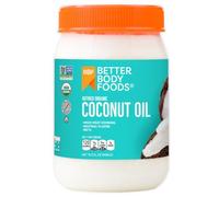Better Body Foods and Nutrition Better Body Naturally Refined Coconut Oil 410 ml (Organic)
