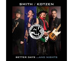 Better Days...and Nights by Adrian Smith/Richie Kotzen (CD, 2022)
