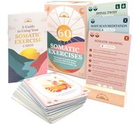 Better Days Somatic Exercises - 60 Techniques To Soothe Stress, Reconnect With Your Body, and Find Comfort in Daily Life - 3.5” x 5” Cards and Guidebook - Breathwork, Mindfulness, and Gentle Movements