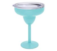 Better Dweller Vacuum-Sealed Metal Margarita Glass with Lid, Insulated Tumbler Mug, Steel Cup for Vacation, Pool, and Ice Cold Margs on the Beach (Blue)