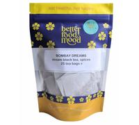 Better Food Mood Bombay Masala Chai Tea Bags | 25 Indian Masala Chai Tea Bags