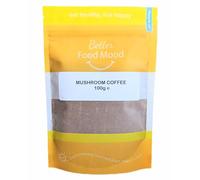Better Food Mood Mushroom Coffee Instant 100g | Focus - Lions Mane Chaga Ashwaganda Mild Coffee Powder Blend