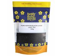 Better Food Mood Pure Kenyan Tea Loose Leaf 100g | Authentic and Pure Kenyan Tea Grown on the Highlands of Kenya | Sourced from Small Scale Farmers