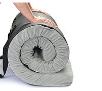 Better Habitat CertiPUR-US SleepReady Solid Memory Foam Floor & Camping Mattress (75 x 36 x 3). 100% Memory Foam Roll Out, Portable Sleeping Pad, Waterproof Cover & Travel Bag.