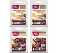 Better Homes and Gardens Multi Pack Scented Wax - Orange Buttercream Cupcake(2) Wild Berry Cheesecake(2)