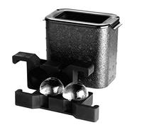 Better Kitchen Products Crystal-Clear Ice Ball Maker, 2-Cavity Mold, Large Ice Sphere Trays, Jumbo 2.4 Inch Ice Balls