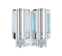 Better Living Products 76245-1 AVIVA Two Chamber Dispenser, Chrome