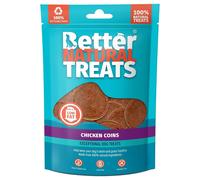 Better Natural Treats Chicken Coins Dog Treats - 90g