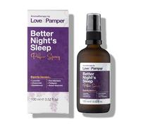 Better Night’s Sleep Pillow Spray - 100ml Aromatherapy Pillow Mist Infused with Lavender, Sandalwood & Chamomile, Natural Sleep Aid & Stress Relief, Calming, Natural for Relaxation by Love & Pamper
