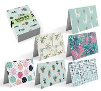 Better Office Products 100-Pack All Occasion Greeting Cards, Assorted Blank Note Cards, 4 x 6 inch, 10 Cute & Fun Mixed Designs, Blank Inside, by , with Envelopes, 100 Pack