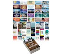 Better Office Products Motivation Inspiration Affirmation Cards, 120 Pack, 2 Each of 60 Unique Assorted Designs, Encouragement Card Deck, 2" x 3.5" (Business Card Size)
