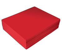 Better Office Products Red EVA Foam Sheets, 30 Pack, 2mm Thick, 9 x 12 Inch, Red Color, for Arts and Crafts, 30 Sheets Bulk Pack