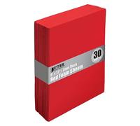 Better Office Products Red EVA Foam Sheets, 30 Pack, 2mm Thick, 9 x 12 Inch, Red Color, for Arts and Crafts, 30 Sheets Bulk Pack