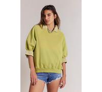 Better On Sweatshirt at Free People in Palm Oasis, Size: Large - female