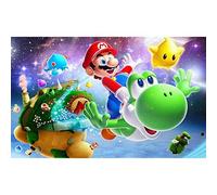 Better Selection 5D DIY Diamond Art, Super Mario Galaxy 2 Diamond Art Kits for Adults Full Drill Round Diamond Gem Art Beads Painting for Kids Perfect for Home Wall Décor 11.8x15.7 inches