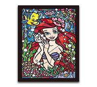 Better Selection DIY 5D Diamond Art Kit for Adult Kids, Little Mermaid Princess Full Drill Embroidery Cross Stitch Picture Supplies Arts Craft for Home Wall Decor Paint 11.8x15.7 inches