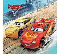 Better Selection DIY 5D Full Diamond Art Kit, Lightning McQueen Running in Beach Diamond Art Kits for Adults Paint with Diamonds Kits Diamonds Embroidery by Numbers 11.8x11.8 inches