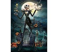 Better Selection Halloween 5D DIY Diamond Art Full Drill Round Resin Beads Pictures Skull of Crystals Diamond Arts Kits,Arts, Crafts & Sewing Cross Stitch for Home Decor 12x16 30 x 40 cm