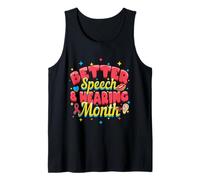 Better Speech and Hearing Speech Therapist Pathology SLP Tank Top