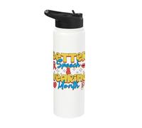 Better Speech and Hearing Speech Therapist Speech Pathology Stainless Steel Insulated Water Bottle