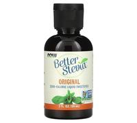 Now Foods, Better Stevia, Zero-Calorie Liquid Sweetener, Original, 2 fl oz (60 ml)