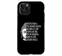 Better Than A Thousand Words One Useful Word Peace Quote Case for iPhone 11 Pro