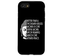 Better Than A Thousand Words One Useful Word Peace Quote Case for iPhone SE (2020) / 7/8
