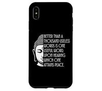 Better Than A Thousand Words One Useful Word Peace Quote Case for iPhone XS Max