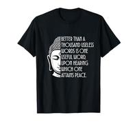 Better Than A Thousand Words One Useful Word Peace Quote T-Shirt