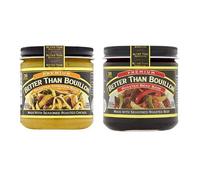 Better than Bouillon Premium Roasted Beef Base & Roasted Chicken Base 8 ounce Jars (Pack of 2)