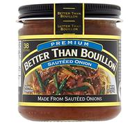 Better Than Bouillon Premium Sauteed Onion Base, Made from Sauteed Onions, Blendable Base for Added Flavor, 38 Servings Per Jar (8 Ounce (Pack of 1))