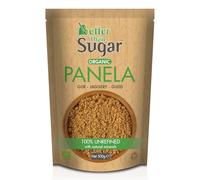 Better Than Sugar | Panela Brown - Contains Natural Minerals, Organic Jaggery, Unrefined Whole Cane Juice, Suitable for Vegans, GMO Free (500 g (Pack of 1))
