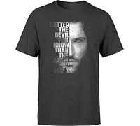 Better The Devil You Know Lucifer T-Shirt Black Graphic Unisex Tee Shirt 3XL