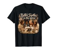 Better Together in His Word Christian Women Bible Study Value Graphic T-Shirt