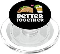 Better Together Taco Tequila Cinco De Mayo Mexican Tacos PopSockets PopGrip for MagSafe