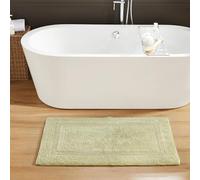 Better Trends 100% Cotton Lux Collection Bath Mats, Blue Bath Mat -Tufted, Ultra Soft, Plush & Absorbent Bath Mat Rug, in Sage Colors, Size 24" x 40" Rectangle Bath mat