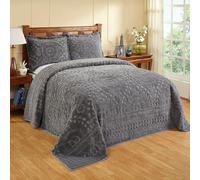 Better Trends, Cotton, Gray, Queen Bedspread
