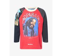 Better With Age Mens Better With Age Genesis Vintage Raglan Jersey T-Shirt Multi S