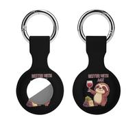Better with Age Wine Cheese Sloths Full Protective Cover Case with Keyring Silicone Skin